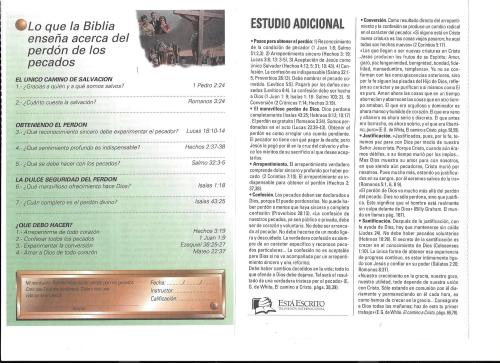 8-Lo que la Biblia enseña acerca del perdón de los pecados -8-